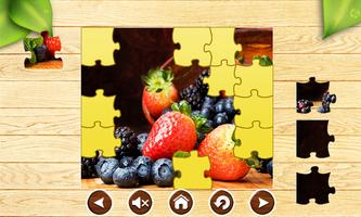 Fruit Jigsaw Puzzles Brain Games for Kids FREE syot layar 3