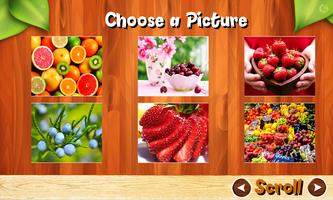 Fruit Jigsaw Puzzles Brain Games for Kids FREE syot layar 1