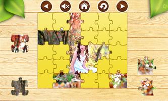 Petit jeu de Jigsaw Puzzle Gir capture d'écran 3