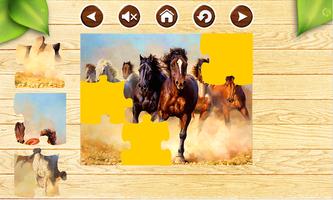 Cheval jeux puzzle gratuit capture d'écran 2