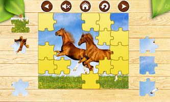 Cheval jeux puzzle gratuit capture d'écran 3