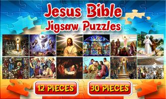 Jesus Bible Jigsaw Puzzle Brain Game for Kids poster