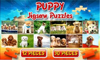 Puppy Dog Jigsaw Puzzles Brain Games for Kids ポスター