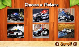 Voiture de police Jigsaw Puzzl capture d'écran 1