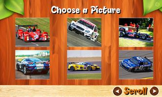 Racing Car Puzzle jeu capture d'écran 1