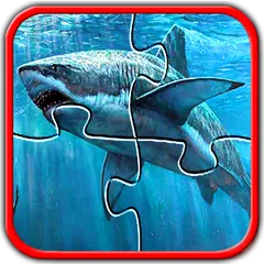 鯊魚拼圖遊戲的孩子 APK 下載