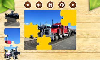 Trucks Puzzles jeu capture d'écran 2