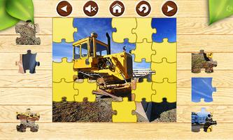 Trucks Puzzles jeu capture d'écran 3