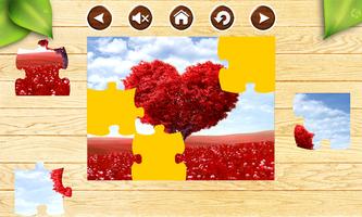 Valentine Puzzles Jeux capture d'écran 2