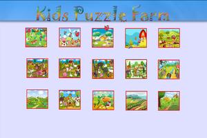 Kids Puzzle Farms capture d'écran 1