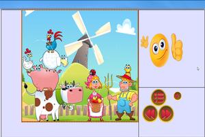 Kids Puzzle Farms capture d'écran 3