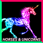 Game Horses & Unicorns Puzzle icône