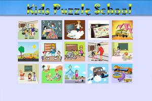 Kids Puzzle School capture d'écran 1
