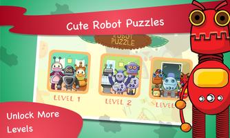 Robot Puzzle FREE-poster