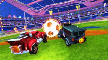 Rocket Cars Football League: Battle Royale Soccer screenshot 2