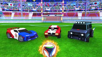 Rocket Cars Football League: Battle Royale Soccer اسکرین شاٹ 3