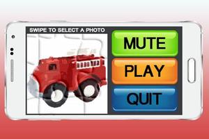 Fire Trucks Games Puzzle Plakat