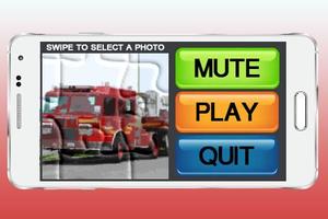 1 Schermata Fire Trucks Games Puzzle