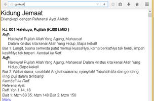 Kidung Jemaat Lite screenshot 1