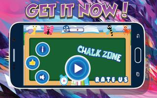 Chalk ABC Zone Affiche