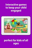 Kids Zoo, animal sounds & pictures, games for kids screenshot 1