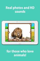 برنامه‌نما Kids Zoo, animal sounds & pictures, games for kids عکس از صفحه