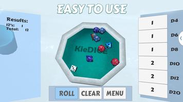 3D Dice - KieDICE screenshot 2