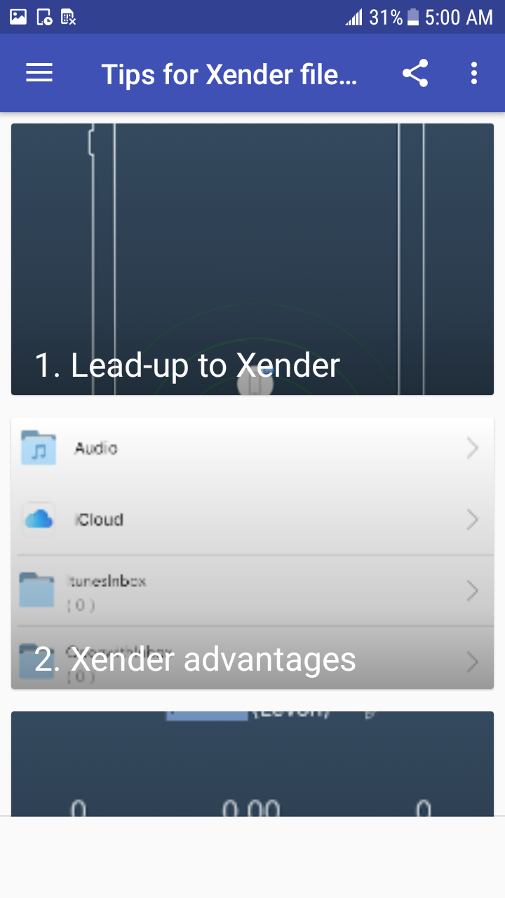 Tips for Xender file download and file transfer APK 1.0 for Android