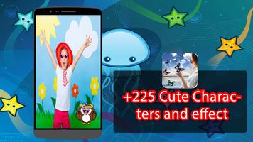 cute emojis - pictures sticker Plakat