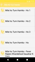 Mile Ho tum hamko songs lyrics 스크린샷 2