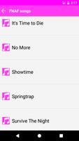 Best FNAF 1234 songs capture d'écran 1