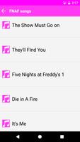 Best FNAF 1234 songs capture d'écran 2