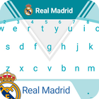 Real Madrid Minty White Keyboard Theme icône