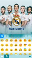 Real Madrid Minty White Keyboard Theme capture d'écran 1
