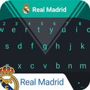 Real Madrid Pitch Dark Keyboard Theme APK