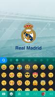 Real Madrid Pitch Dark Keyboard Theme Affiche