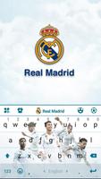 Real Madrid The White Army Keyboard Theme Affiche
