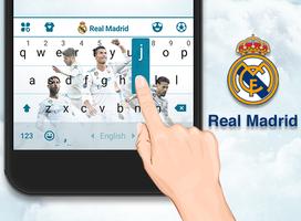Real Madrid The White Army Keyboard Theme capture d'écran 3