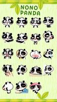 Kika Pro Nono Panda Sticker स्क्रीनशॉट 1