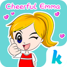 Kika Pro Cheerful Emma Sticker иконка
