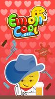 Kika Emoji Cool Sticker Gif постер