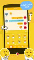 Kika Emoji Cool Sticker Gif скриншот 2