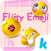 Kika Flirty Emoji Sticker Gif