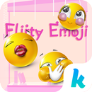 APK Kika Flirty Emoji Sticker GIFs