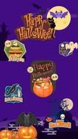 Halloween Sticker KikaKeyboard Cartaz