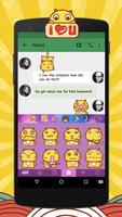 Kika Pro Hamicat Sticker Gif ảnh chụp màn hình 2