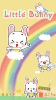 Kika Little Bunny Sticker Gif Affiche
