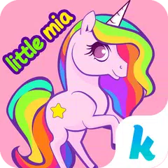 Kika Pro Little Mia Sticker APK 下載