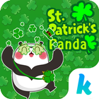 Kika ST.patrick Panda Sticker icône