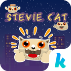 Kika Pro Stevie Cat Sticker icône